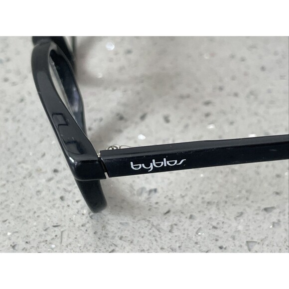 BYBLOS EYEGLASSES FRAMES ONLY 7002 50-19-135 MADE IN ITALY black full rim main image 5